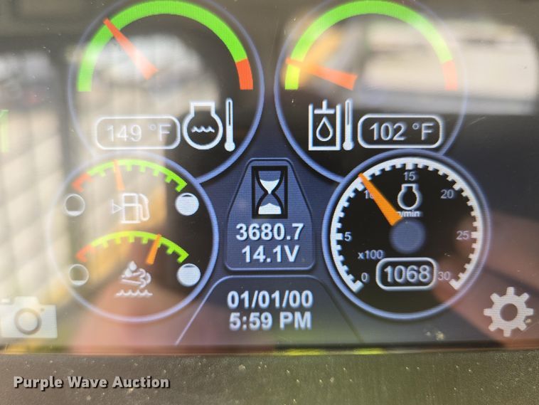 image for item DP6353 2021 Caterpillar 299D3 tracked skid steer loader