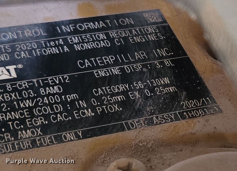 image for item DP6353 2021 Caterpillar 299D3 tracked skid steer loader