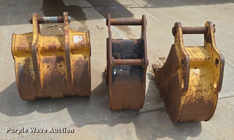 image for item DP6358 (3) backhoe buckets