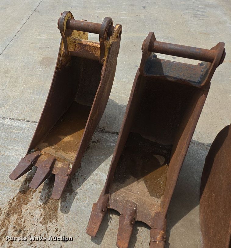 image for item DP6358 (3) backhoe buckets
