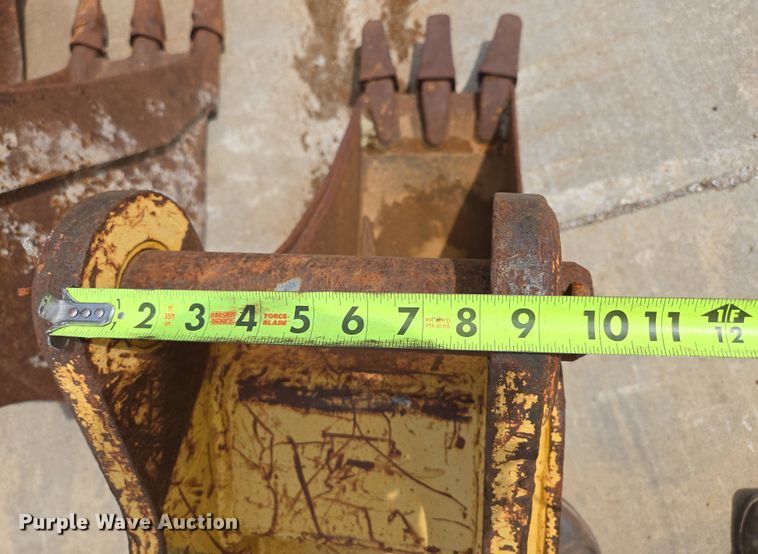 image for item DP6358 (3) backhoe buckets