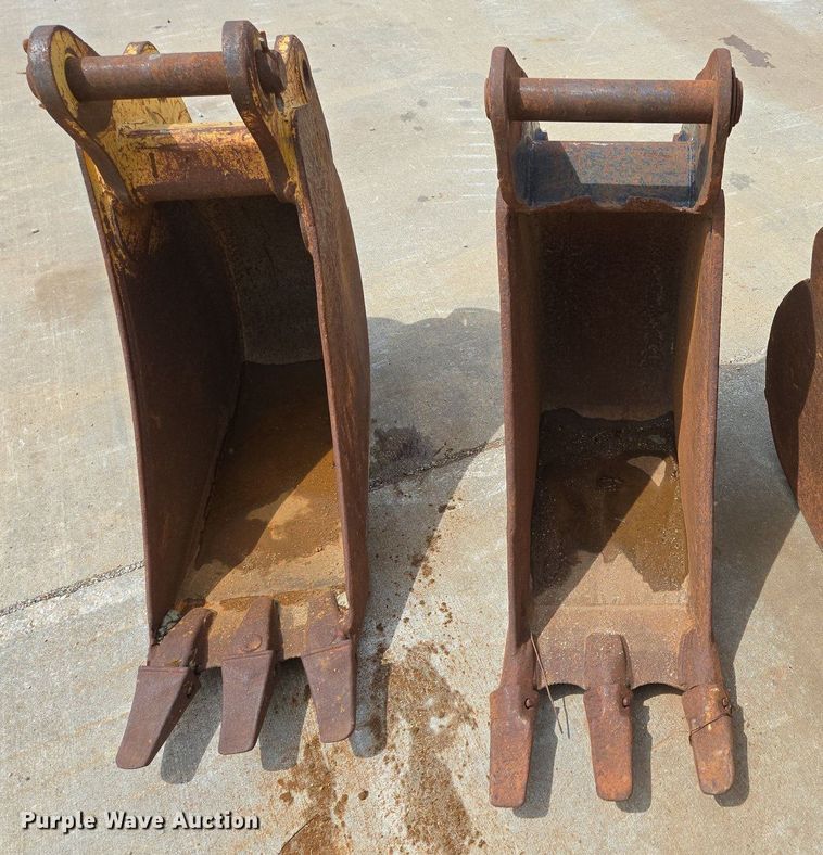 image for item DP6358 (3) backhoe buckets