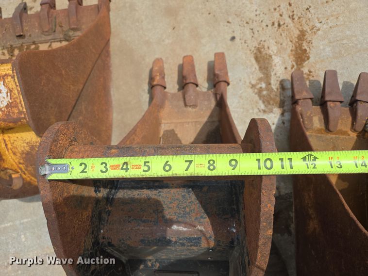 image for item DP6358 (3) backhoe buckets