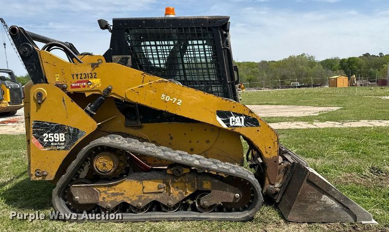 image for item DS3677 2012 Caterpillar 259B3 tracked skid steer loader