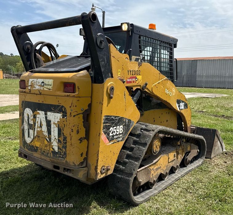 image for item DS3677 2012 Caterpillar 259B3 tracked skid steer loader