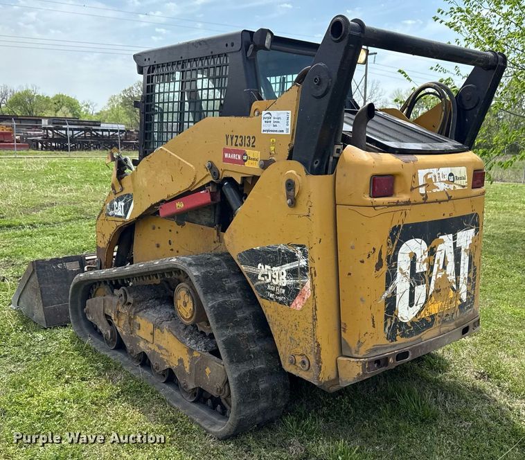 image for item DS3677 2012 Caterpillar 259B3 tracked skid steer loader