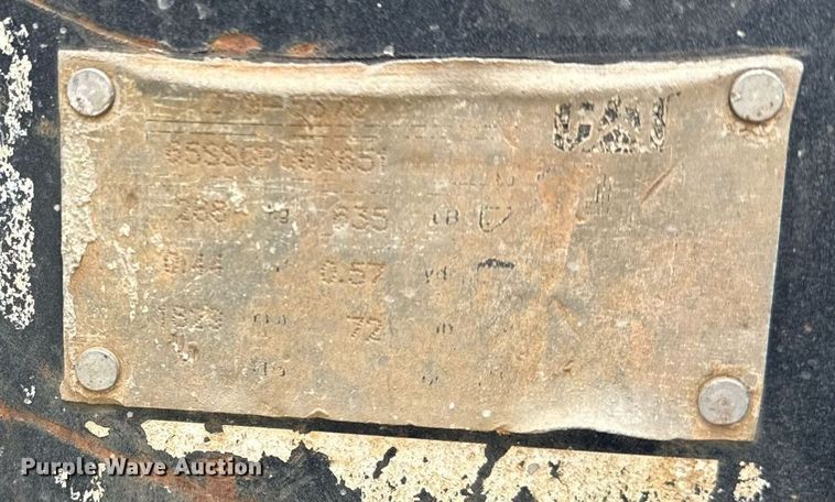 image for item DS3677 2012 Caterpillar 259B3 tracked skid steer loader