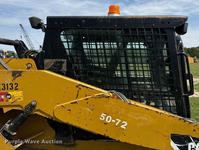 image for item DS3677 2012 Caterpillar 259B3 tracked skid steer loader