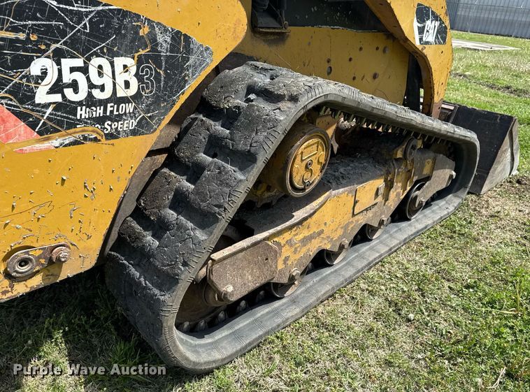 image for item DS3677 2012 Caterpillar 259B3 tracked skid steer loader