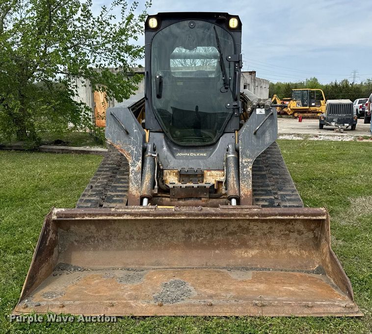 image for item DS3678 2015 John Deere 329E tracked skid steer loader