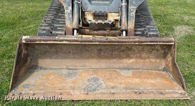 image for item DS3678 2015 John Deere 329E tracked skid steer loader