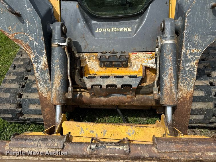 image for item DS3678 2015 John Deere 329E tracked skid steer loader