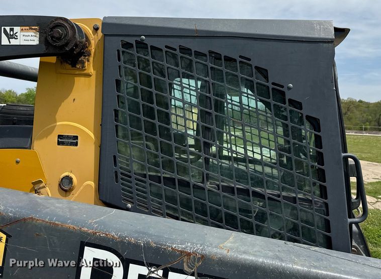 image for item DS3678 2015 John Deere 329E tracked skid steer loader