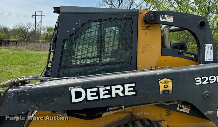 image for item DS3678 2015 John Deere 329E tracked skid steer loader