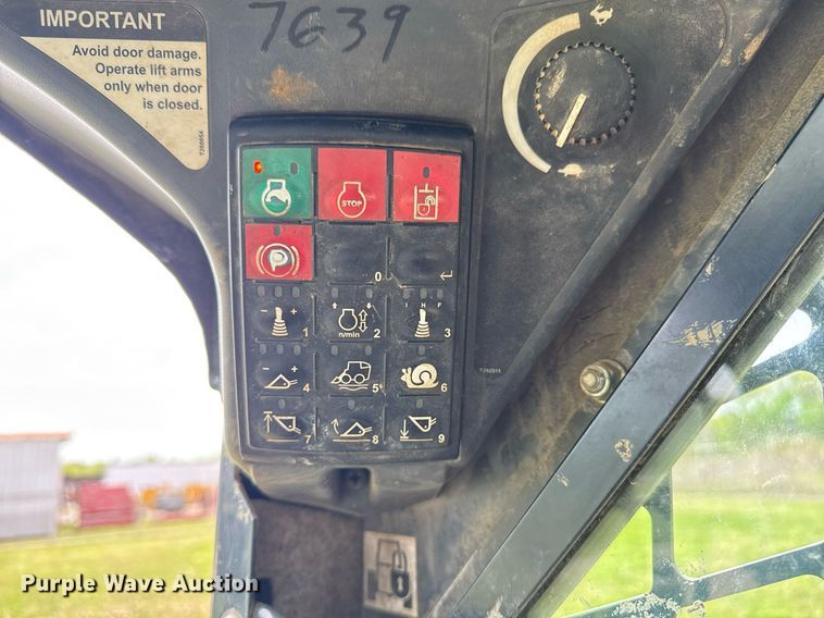 image for item DS3678 2015 John Deere 329E tracked skid steer loader