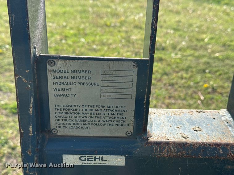 image for item DS3686 2015 Gehl RS8-44 telehandler