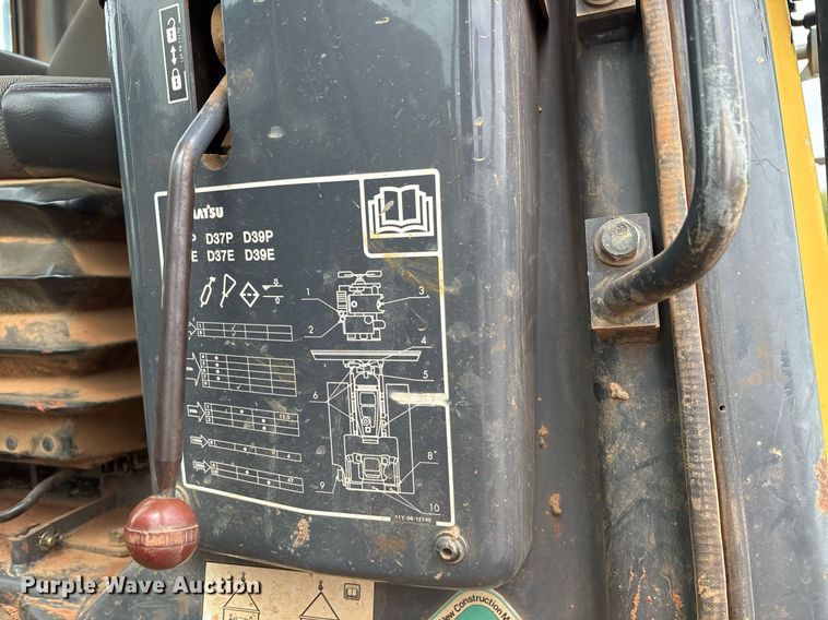 image for item DS3687 2007 Komatsu D31EX-21A dozer