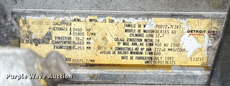 image for item DS4270 1994 Peterbilt 379 dump truck