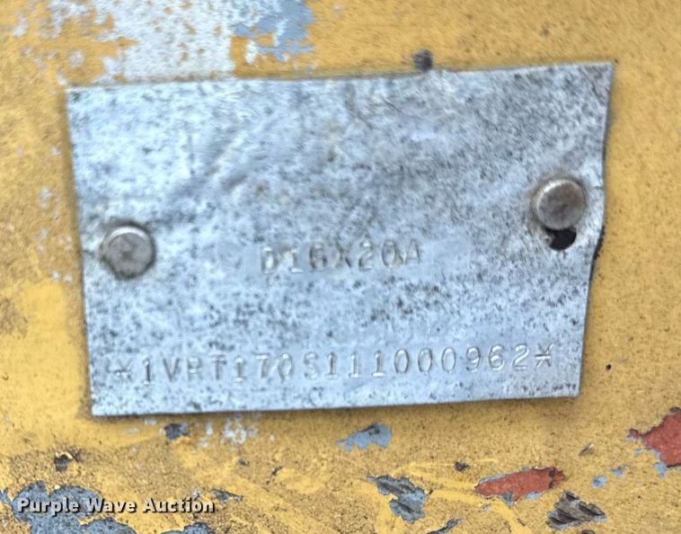 image for item DS4272 2001 Vermeer D16x20A directional boring unit