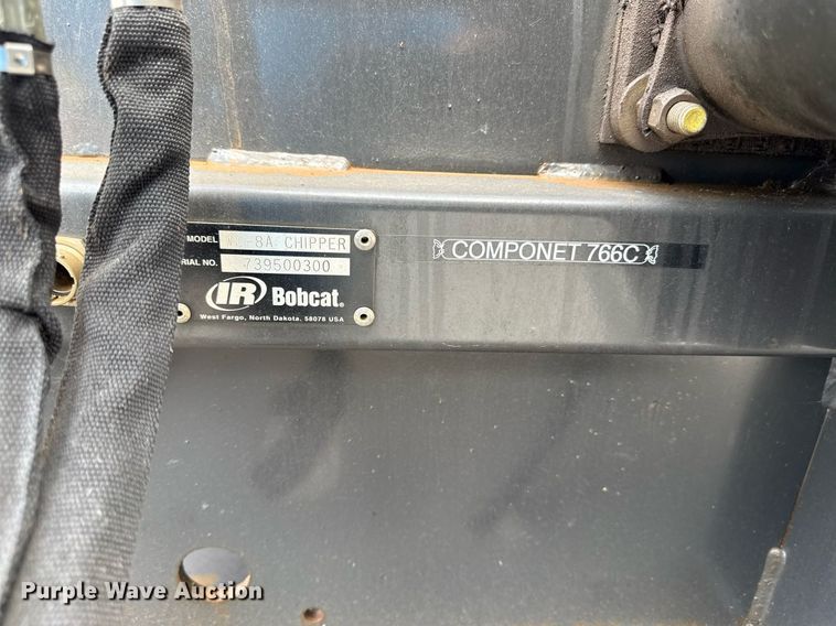 image for item DS4278 Bobcat WC-8A skid steer wood chipper