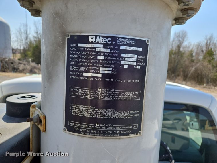 image for item DS5326 2015 Ford F450 Super Duty XL bucket truck