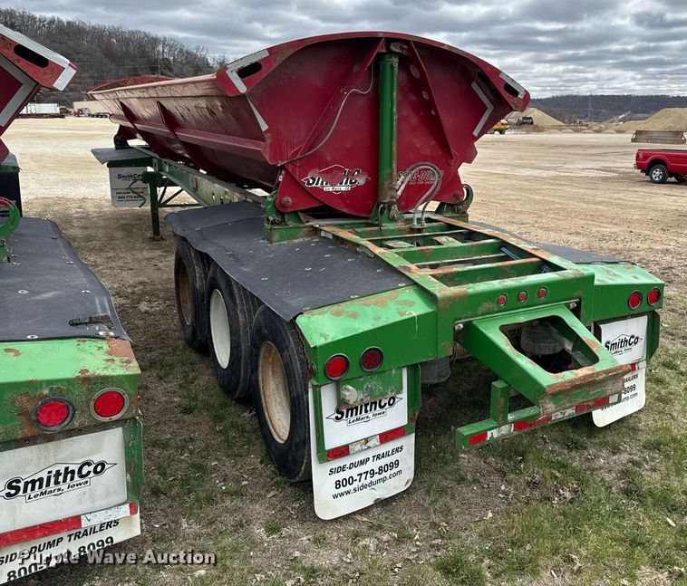 image for item DT0697 2010 SmithCo S3-42-34 side dump trailer