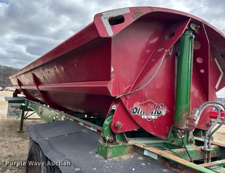 image for item DT0697 2010 SmithCo S3-42-34 side dump trailer
