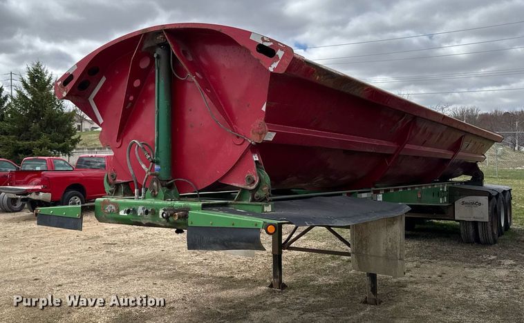 image for item DT0697 2010 SmithCo S3-42-34 side dump trailer