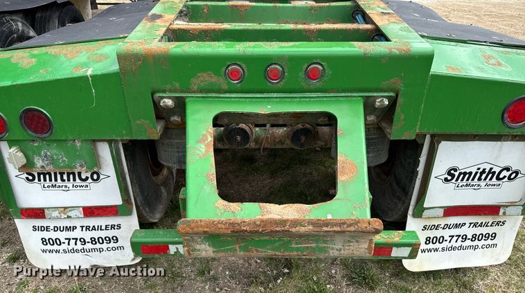 image for item DT0697 2010 SmithCo S3-42-34 side dump trailer
