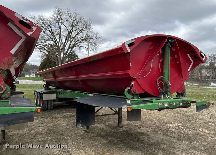 image for item DT0698 2010 SmithCo S3-42-34 side dump trailer