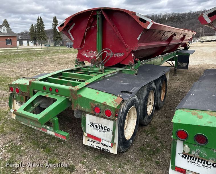 image for item DT0698 2010 SmithCo S3-42-34 side dump trailer