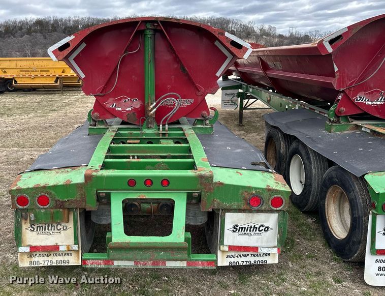 image for item DT0698 2010 SmithCo S3-42-34 side dump trailer