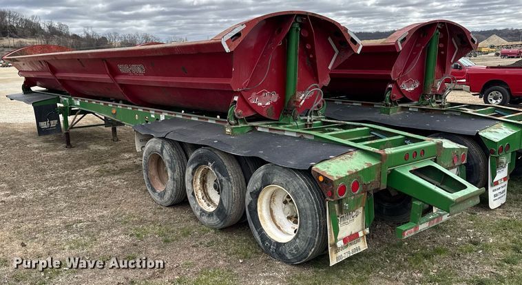 image for item DT0698 2010 SmithCo S3-42-34 side dump trailer