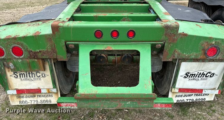 image for item DT0698 2010 SmithCo S3-42-34 side dump trailer