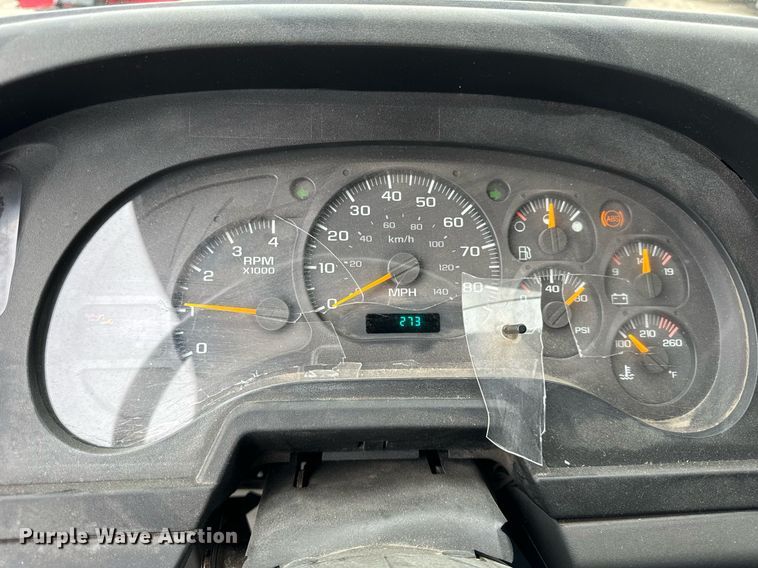 image for item DT2004 2005 GMC T7500 street sweeper truck