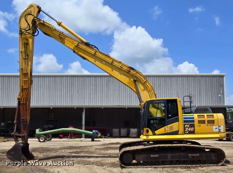 image for item DT4830 2015 Komatsu PC240LC-10 long reach excavator