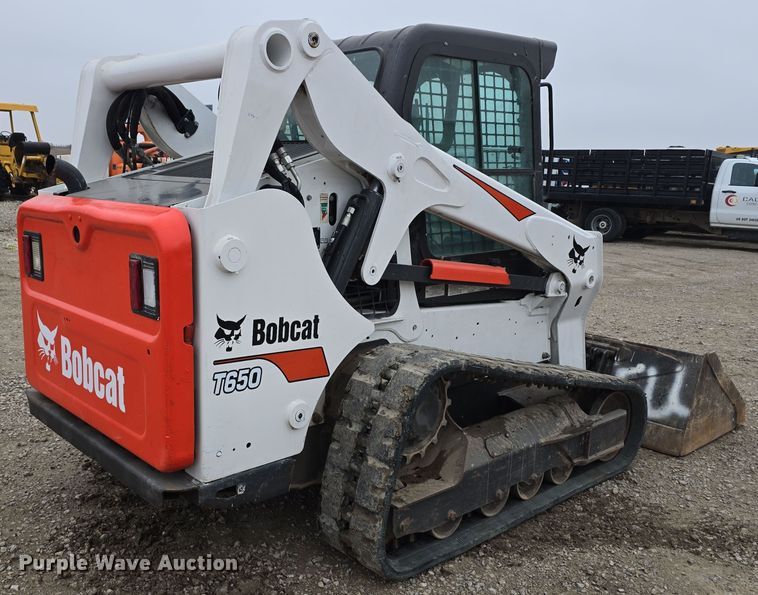 image for item DT6806 2018 Bobcat T650 tracked skid steer loader