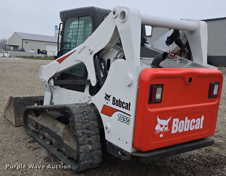 image for item DT6806 2018 Bobcat T650 tracked skid steer loader