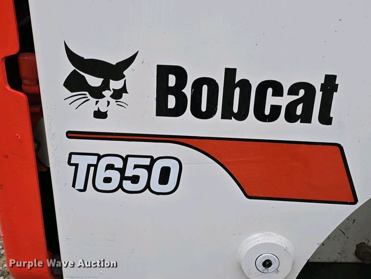image for item DT6806 2018 Bobcat T650 tracked skid steer loader