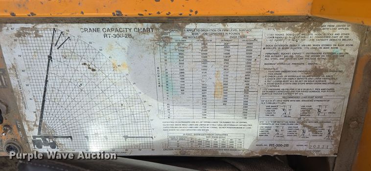 image for item DT6809 1999 Broderson RT-300-2B crane