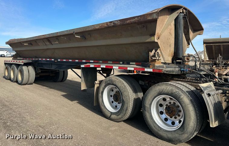 image for item DT7130 1997 Smith Co side dump trailer