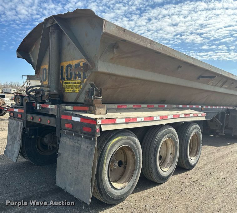 image for item DT7130 1997 Smith Co side dump trailer