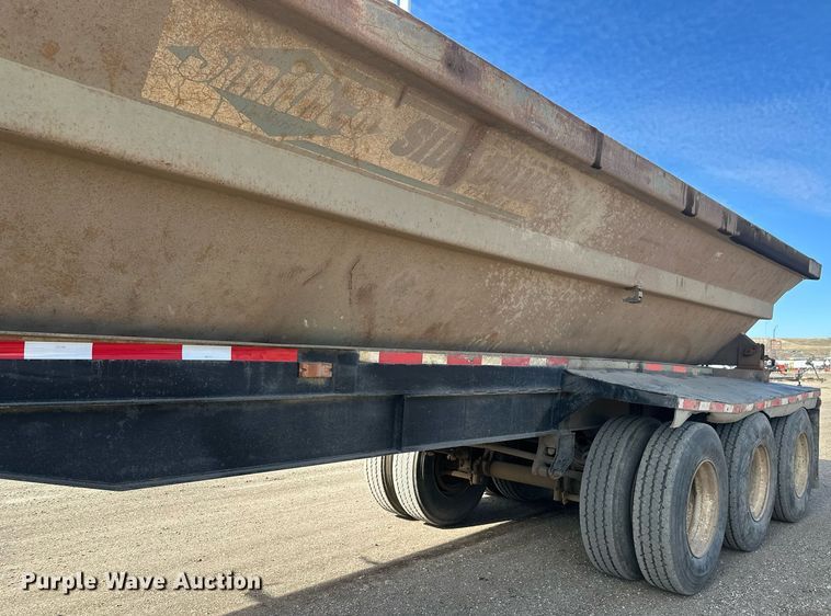 image for item DT7130 1997 Smith Co side dump trailer