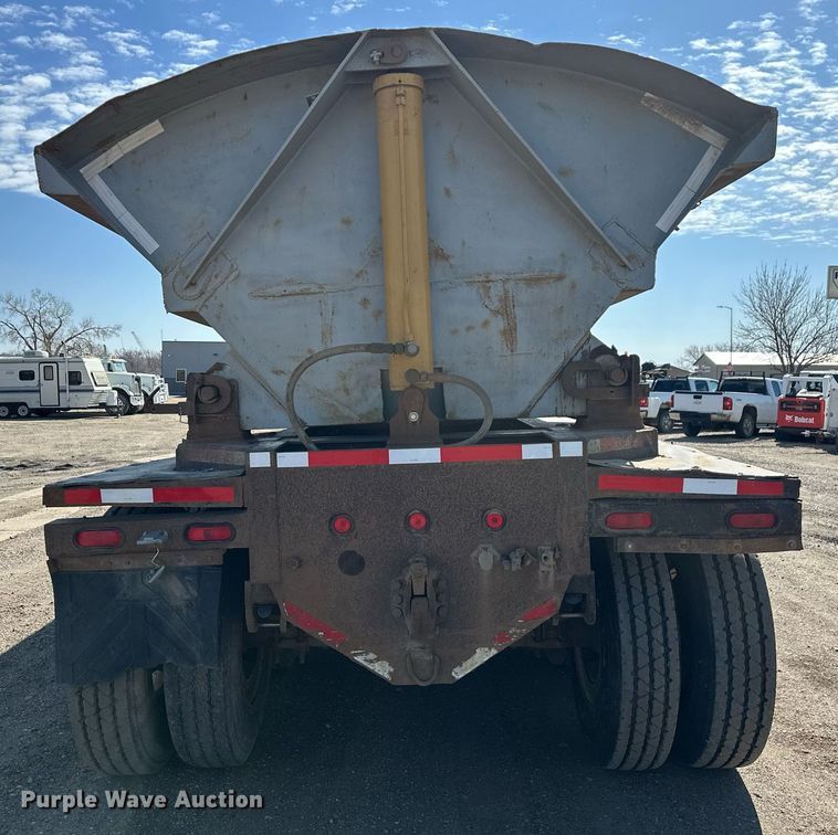 image for item DT7133 1998 Smith Co. side dump trailer