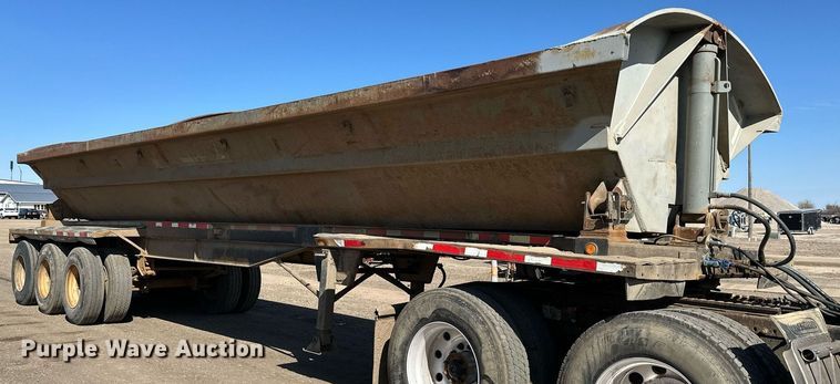 image for item DT7133 1998 Smith Co. side dump trailer