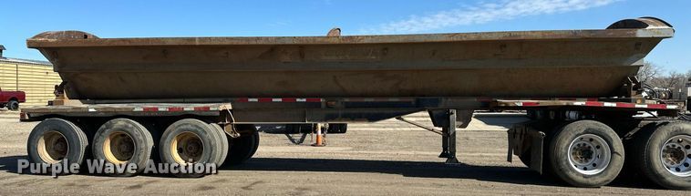 image for item DT7133 1998 Smith Co. side dump trailer