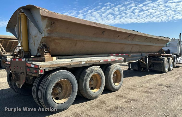 image for item DT7133 1998 Smith Co. side dump trailer