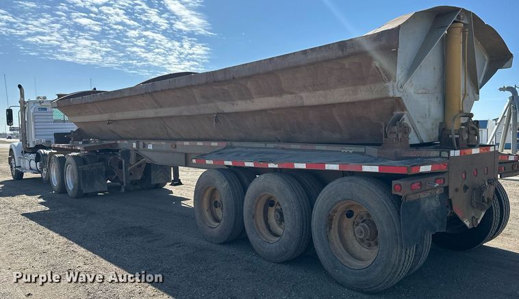 image for item DT7133 1998 Smith Co. side dump trailer