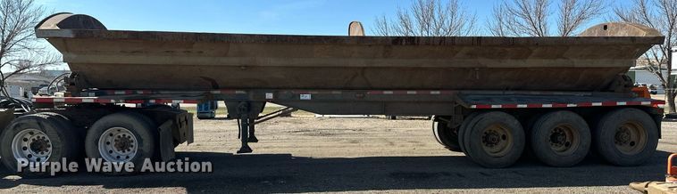image for item DT7133 1998 Smith Co. side dump trailer