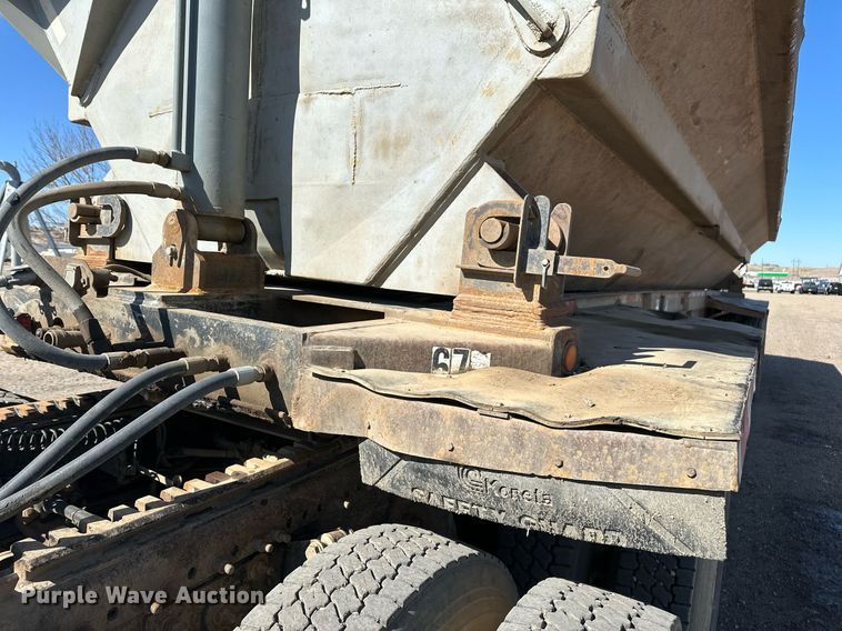 image for item DT7133 1998 Smith Co. side dump trailer